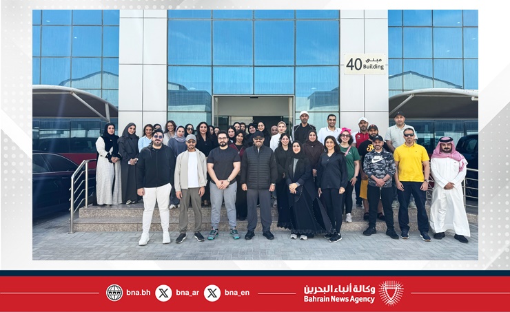 مركز الاتصال الوطني يحتفي باليوم الرياضي لمملكة البحرين عبر فعالية رياضية وتوعوية